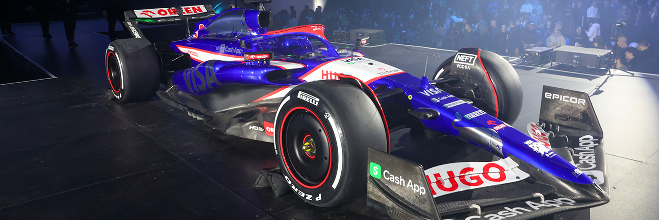 Visa Cash App RB Formula One Team 2024 car