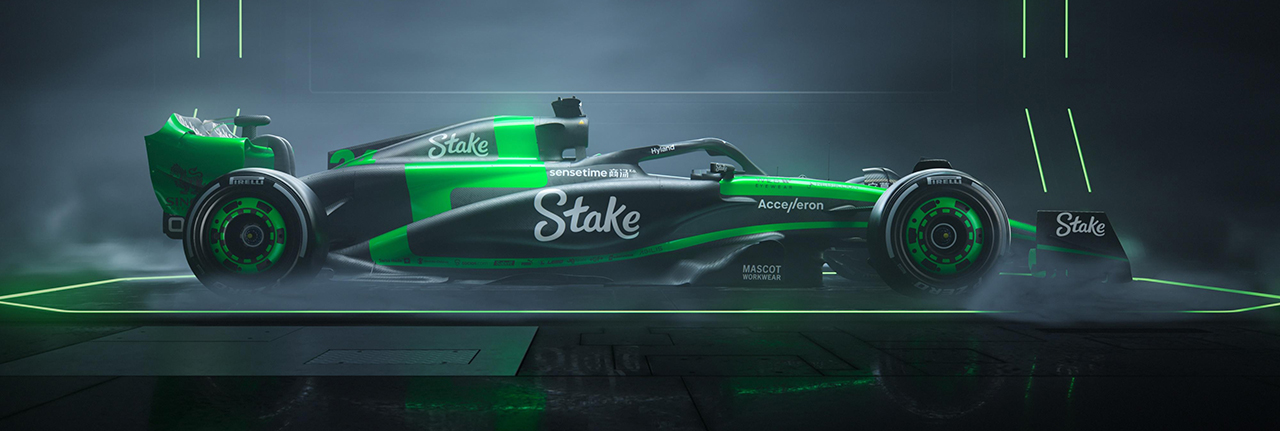 The Stake F1 Team 2024 car