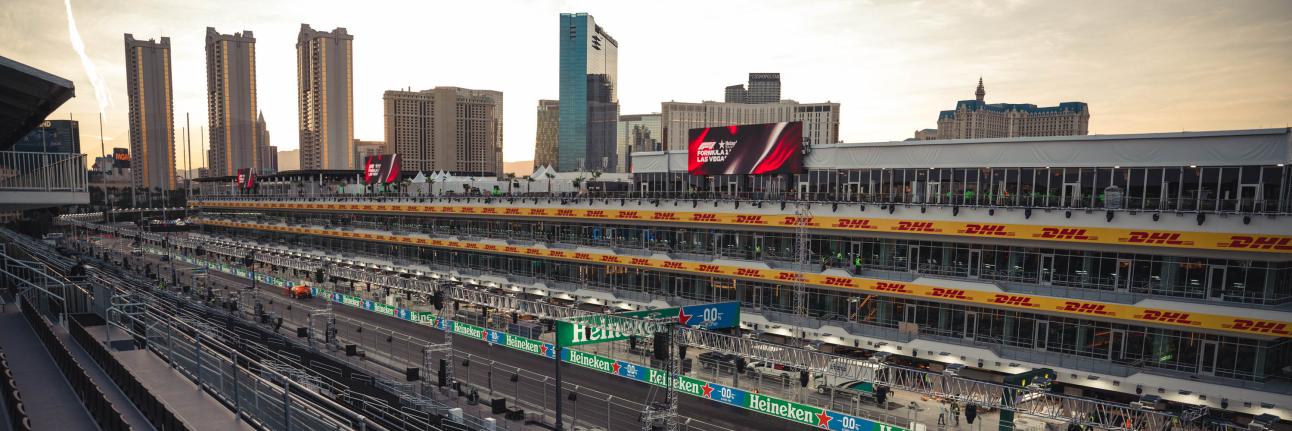The Las Vegas Grand Prix circuit