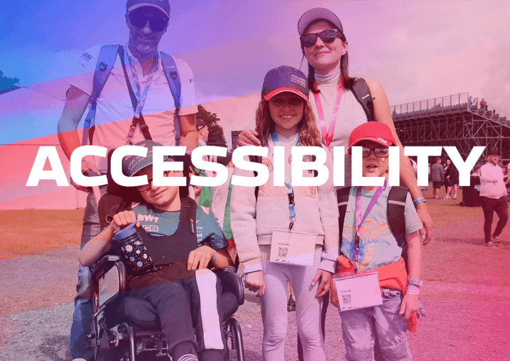 F1 accessibility