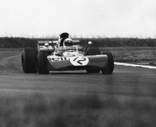 Jackie Stewart setting new lap record