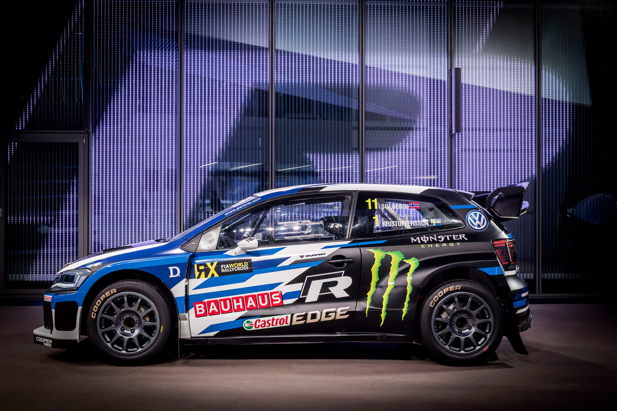 Golf R In Rally Volkswagen Golf R Powers Passenger Ride Experience At Speedmachine ...