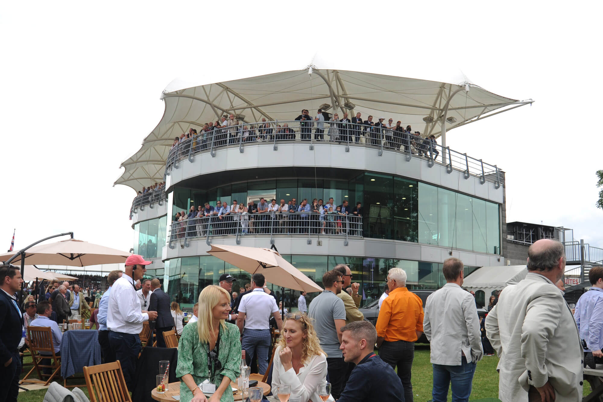 BRDC members F1 event clubhouse