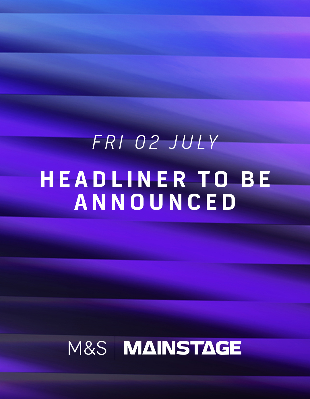 Friday headliner