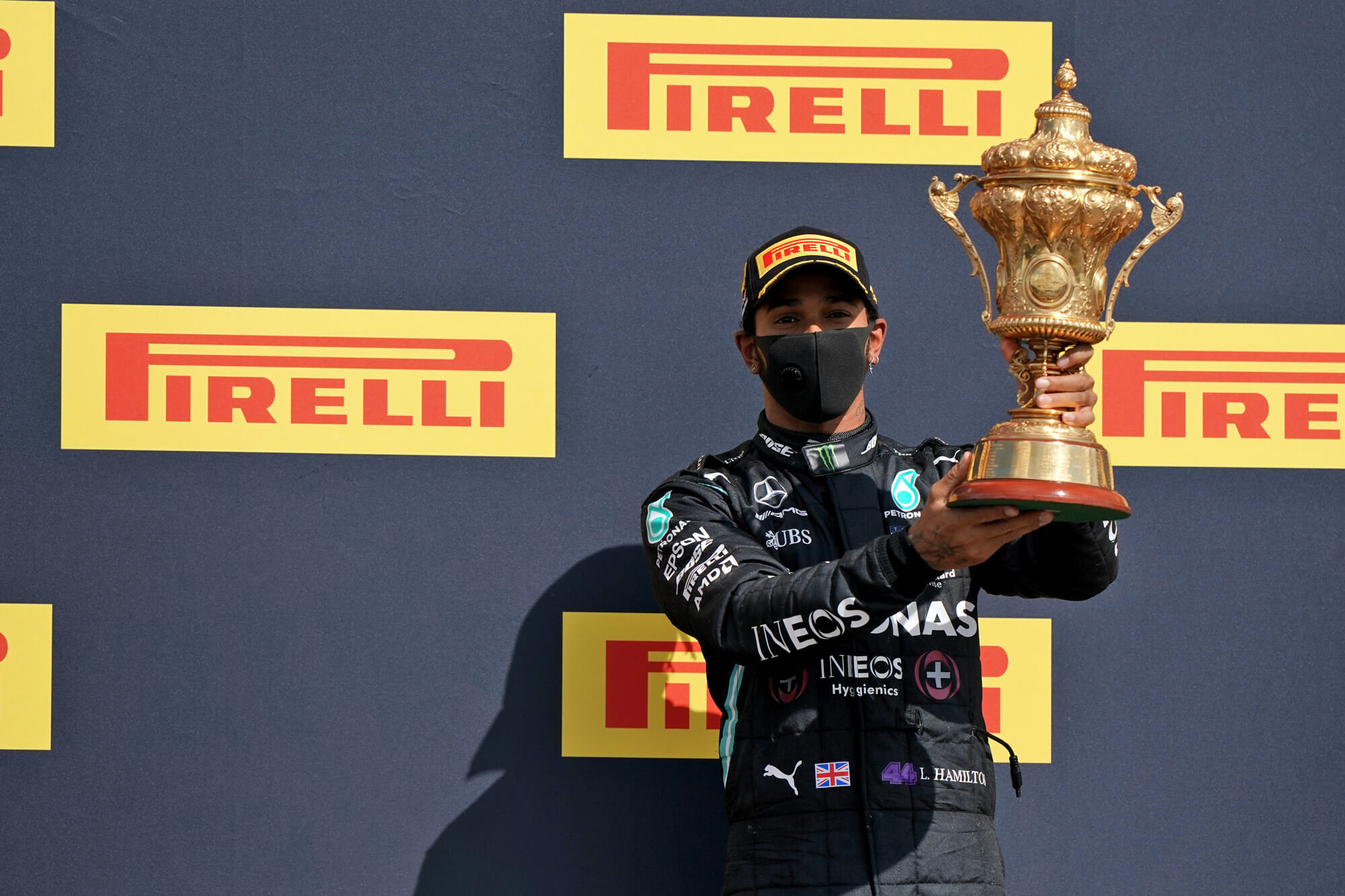 LEWIS HAMILTON WINS THE 2020 BRITISH GRAND PRIX WITH HIS HEART IN HIS MOUTH  AS HIS TYRE FAILS ON THE FINAL LAP OF THE RACE