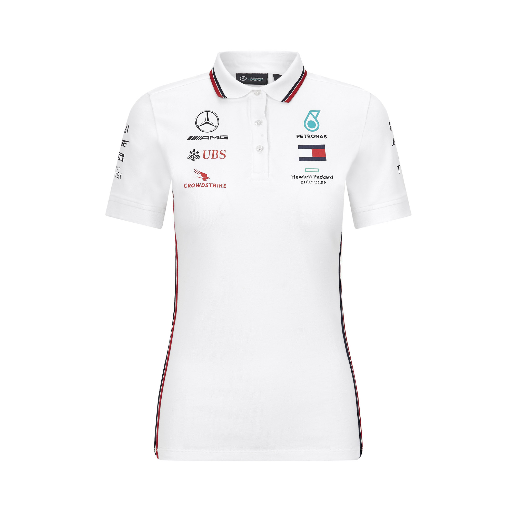 Mercedes Ladies Replica Polo T-Shirt