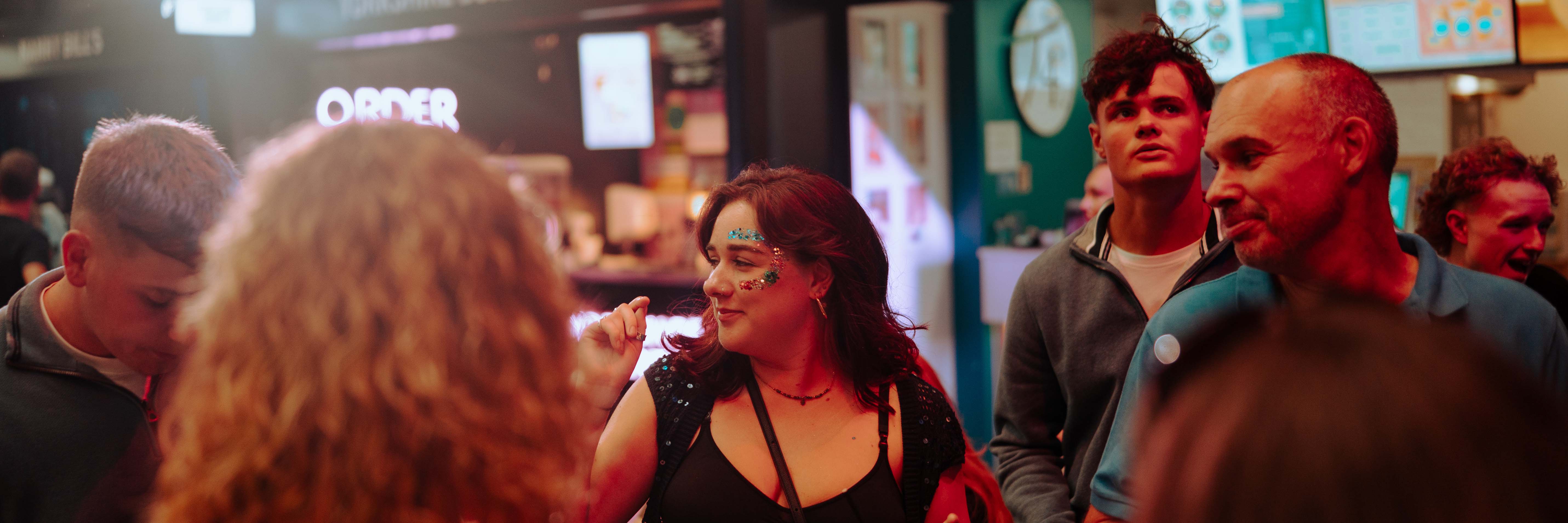 Fans at a BOXPARK event