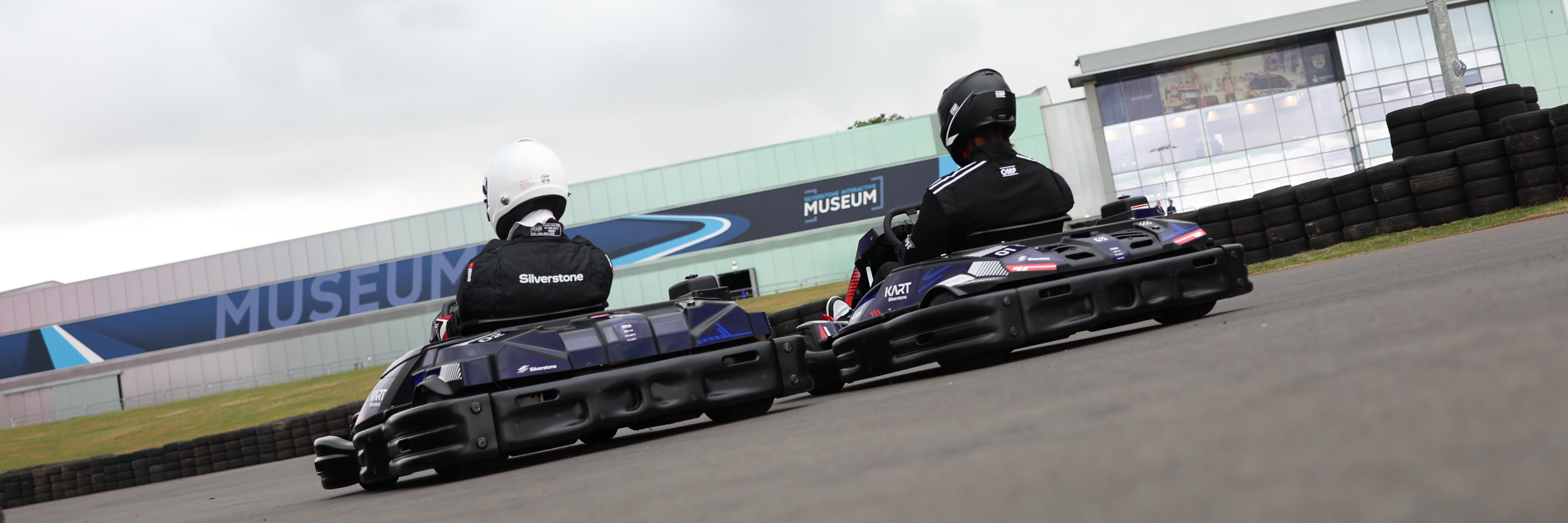 Kart Silverstone customers racing on the new purpose-built track