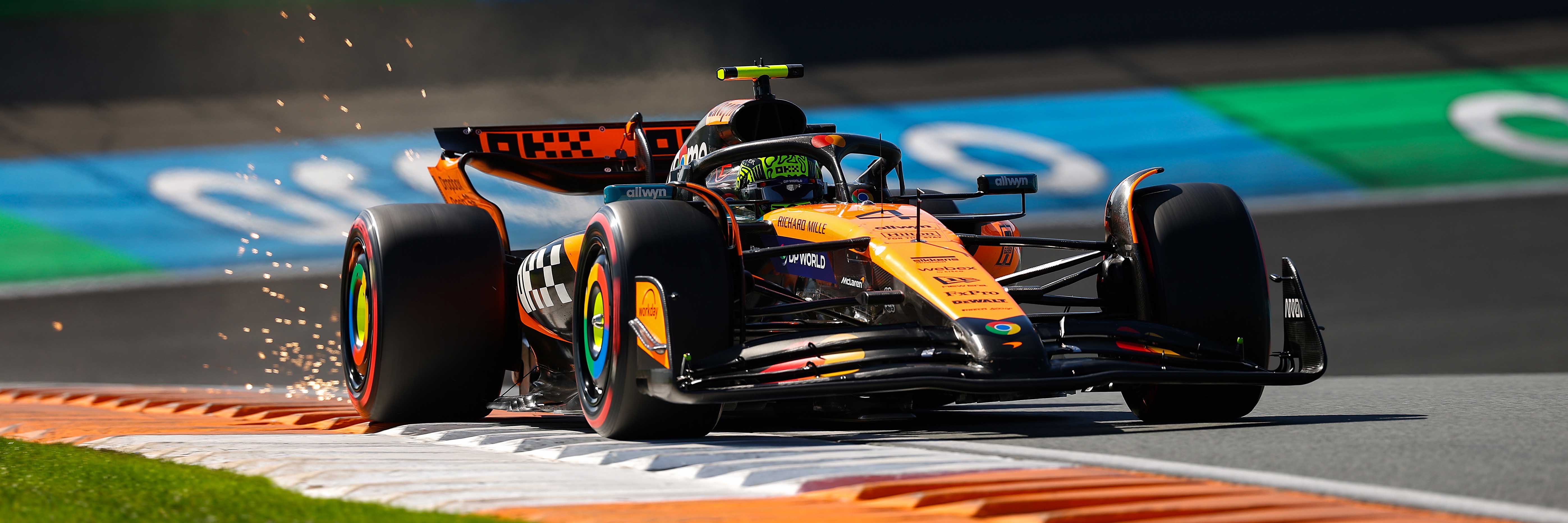 Lando Norris at the 2025 Dutch Grand Prix