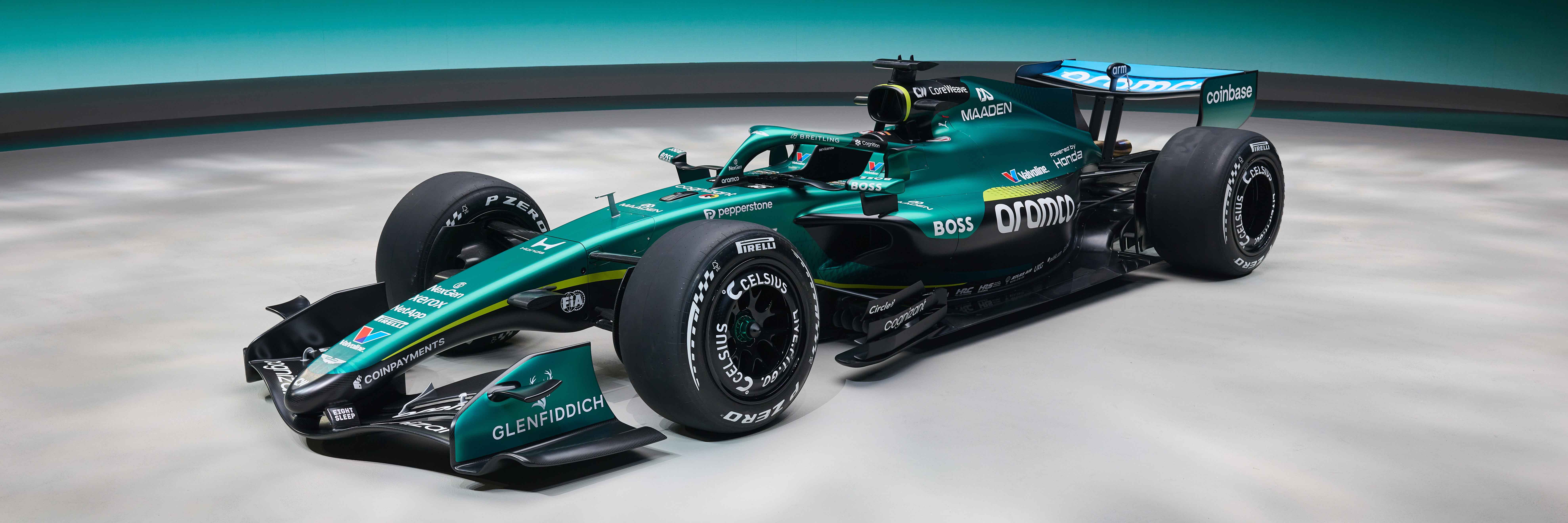 Aston Martin's 2026 F1 car livery reveal