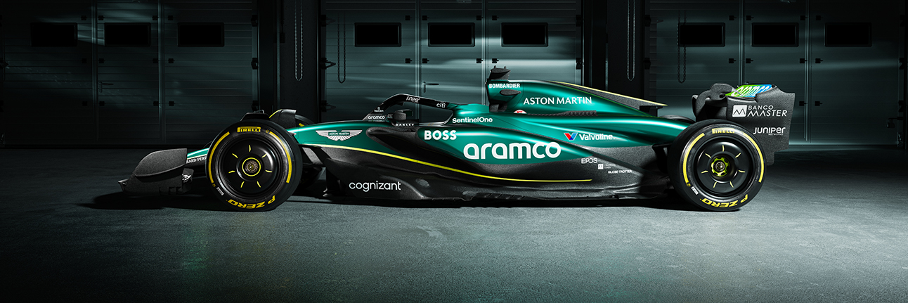 The 2024 Aston Martin F1 car