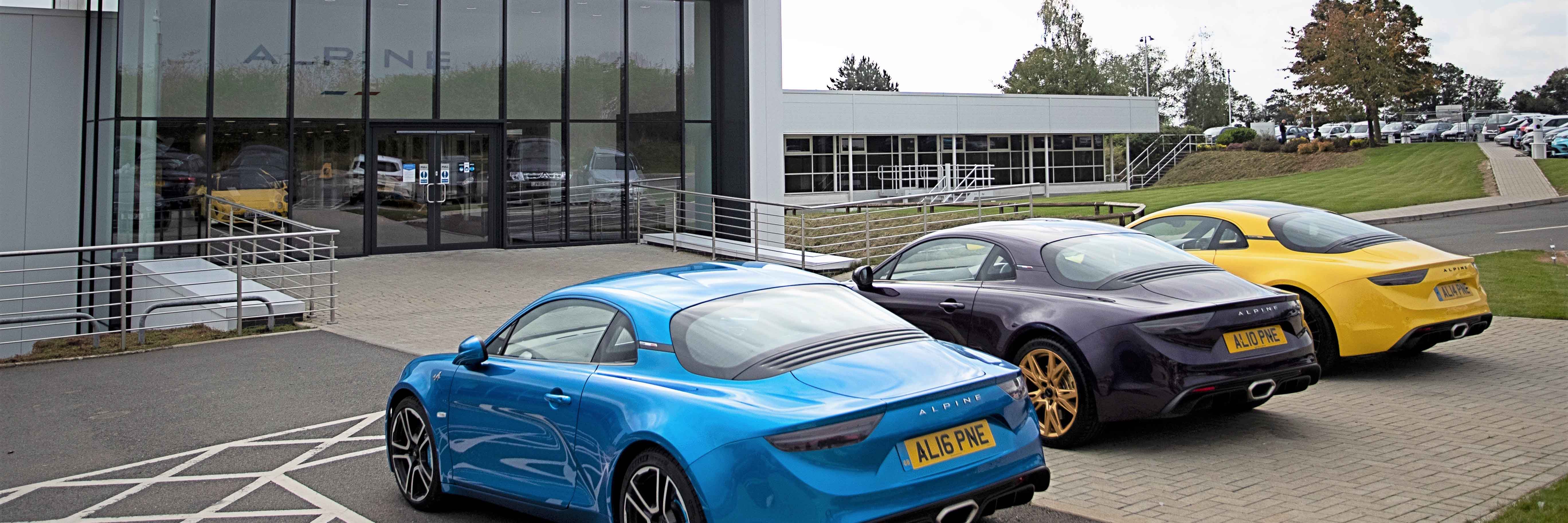 Alpine's Enstone F1 premises