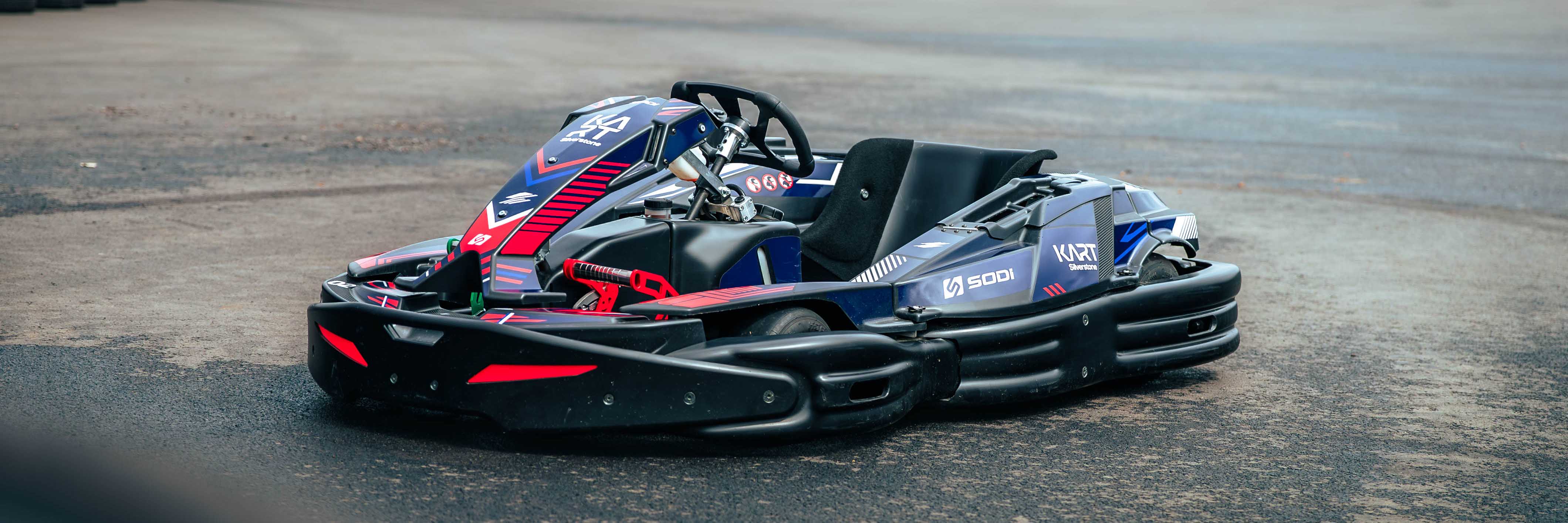 A Kart Silverstone go kart at the new karting venue