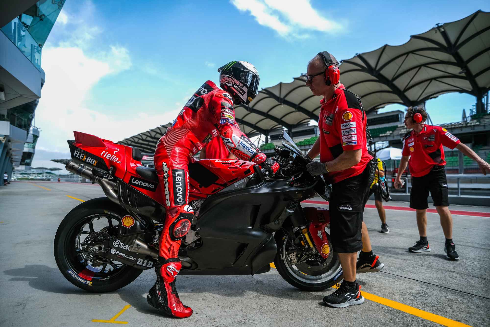 Ducati testing sepang motogp 2023
