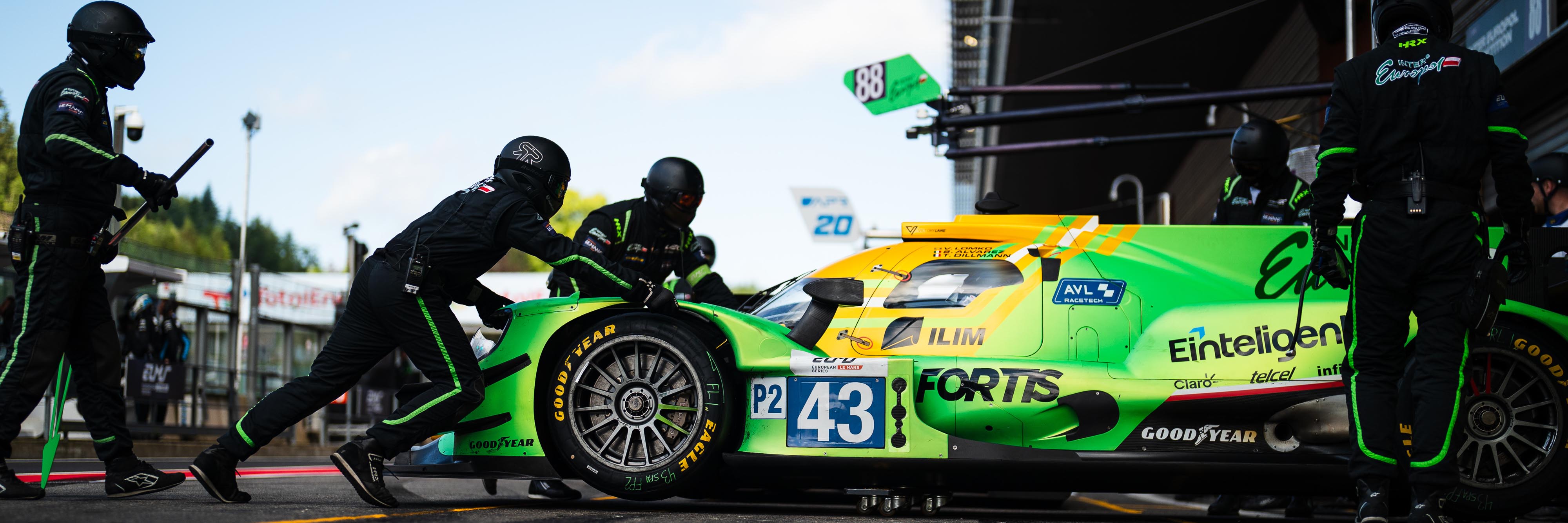 LMP2 car in ELMS 2025