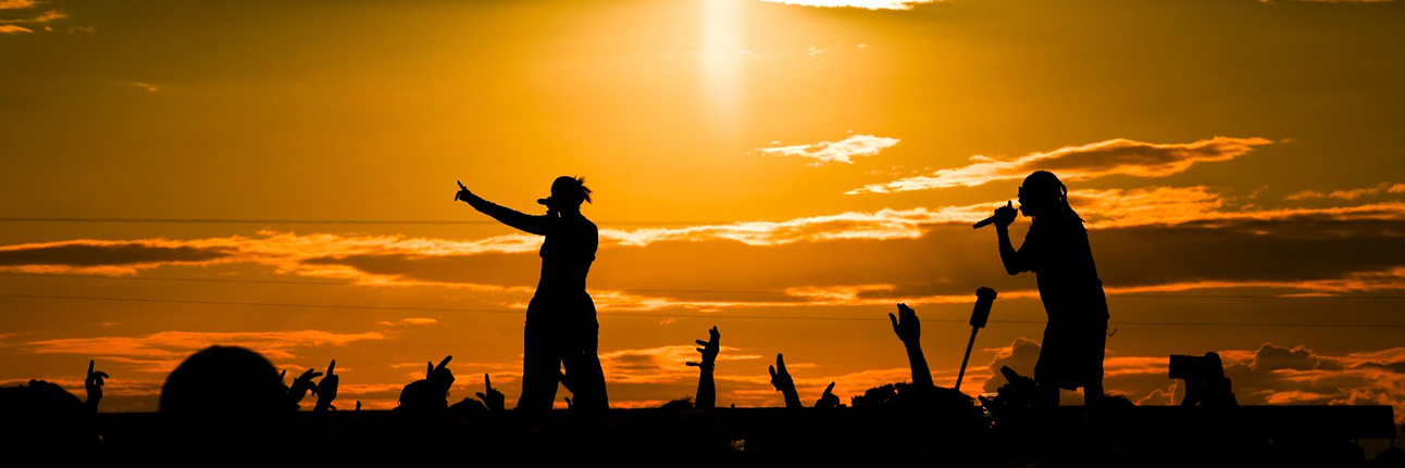 Rudimental performing at Silverstone after the 2024 British Grand Prix