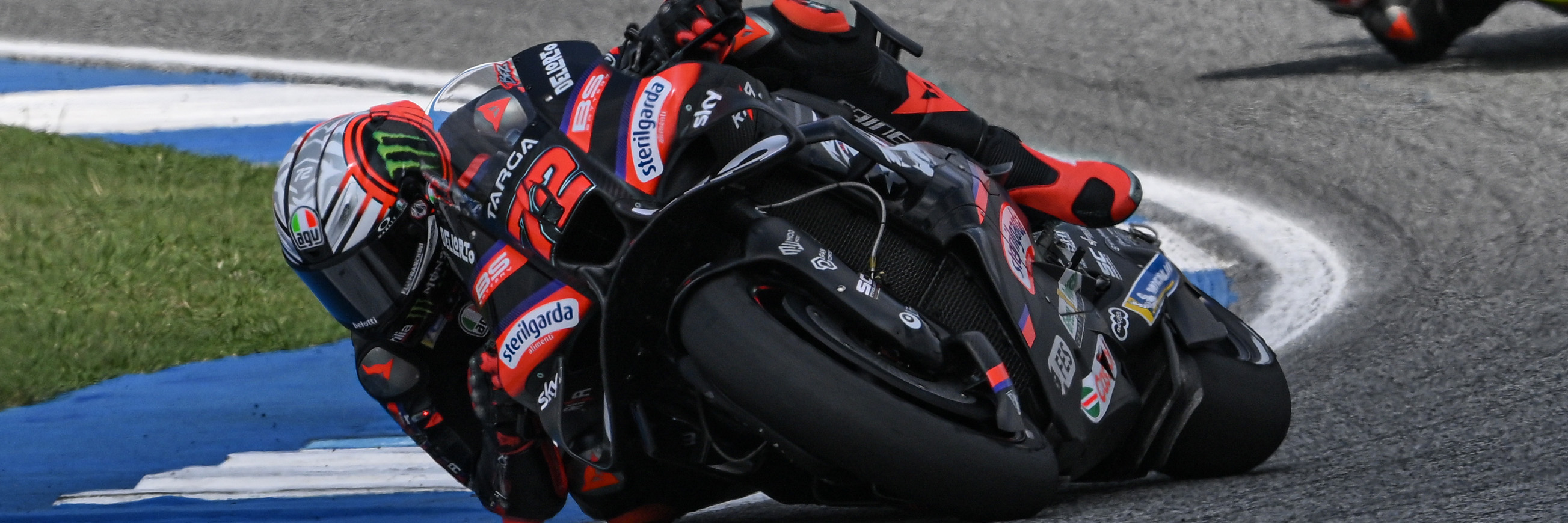 The 2026 Aprilia MotoGP bike using the F1 inspired F-duct