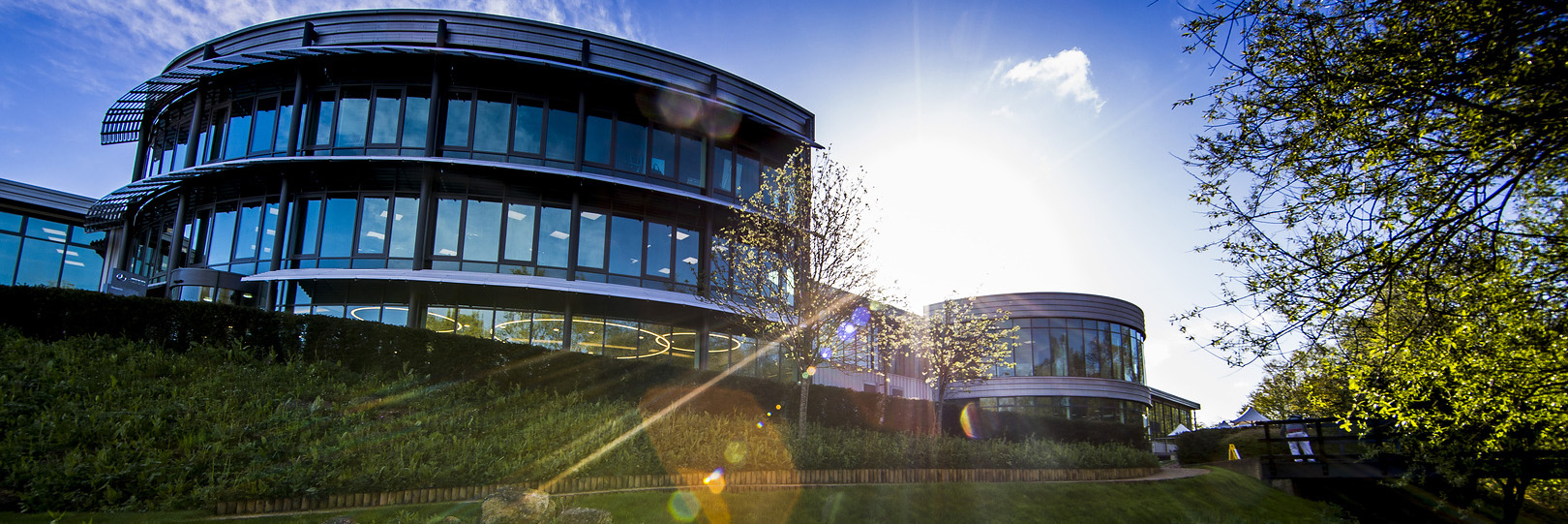 The Mercedes F1 team headquarters 