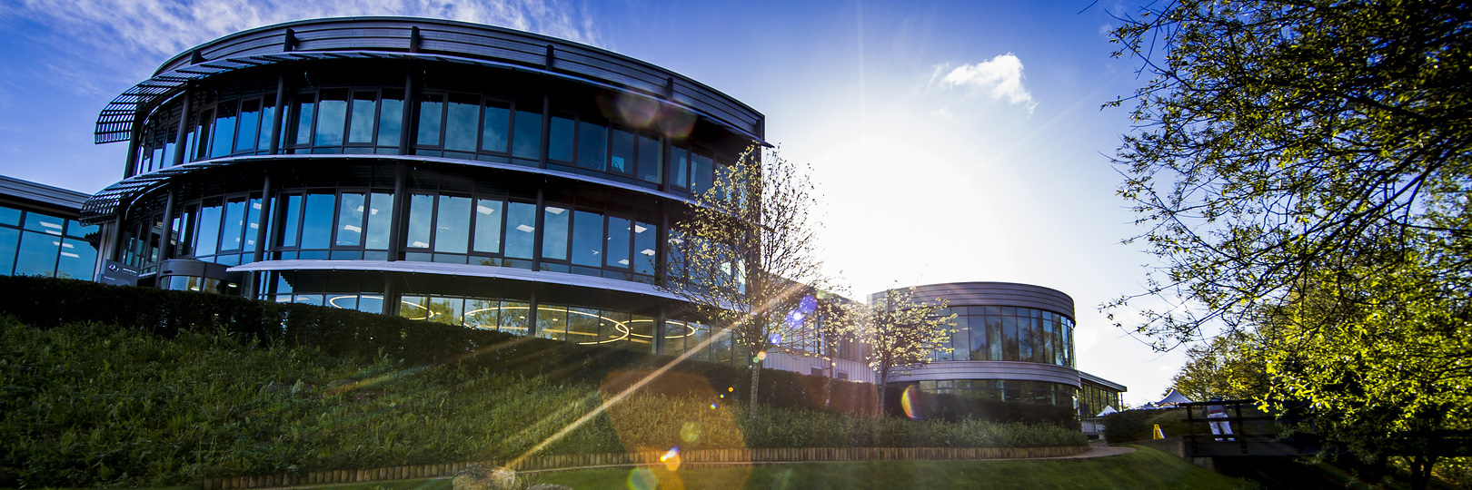 Mercedes F1's team headquarters in Brackley
