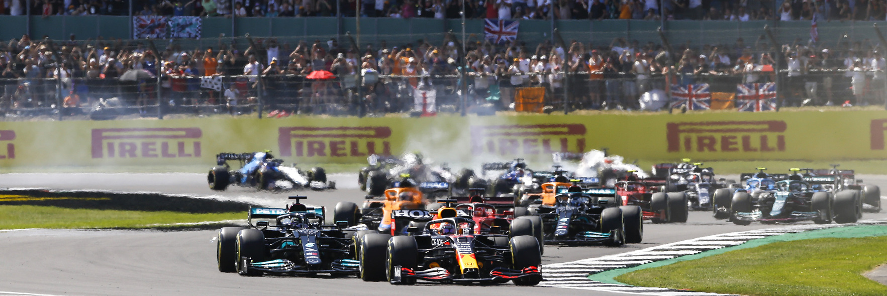 Turn 2 of the 2021 British Grand Prix