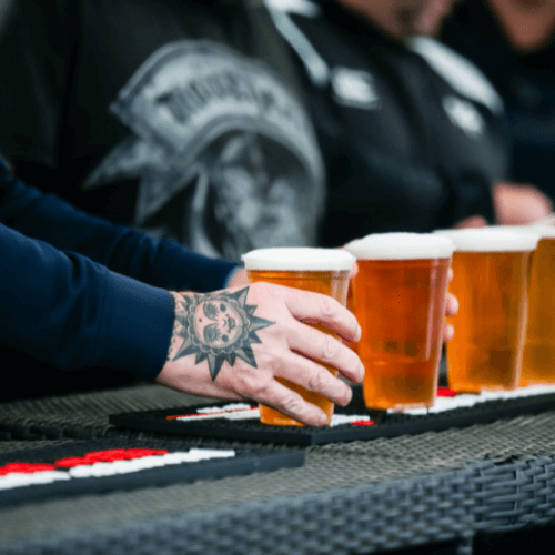 bar at the ridings campsite