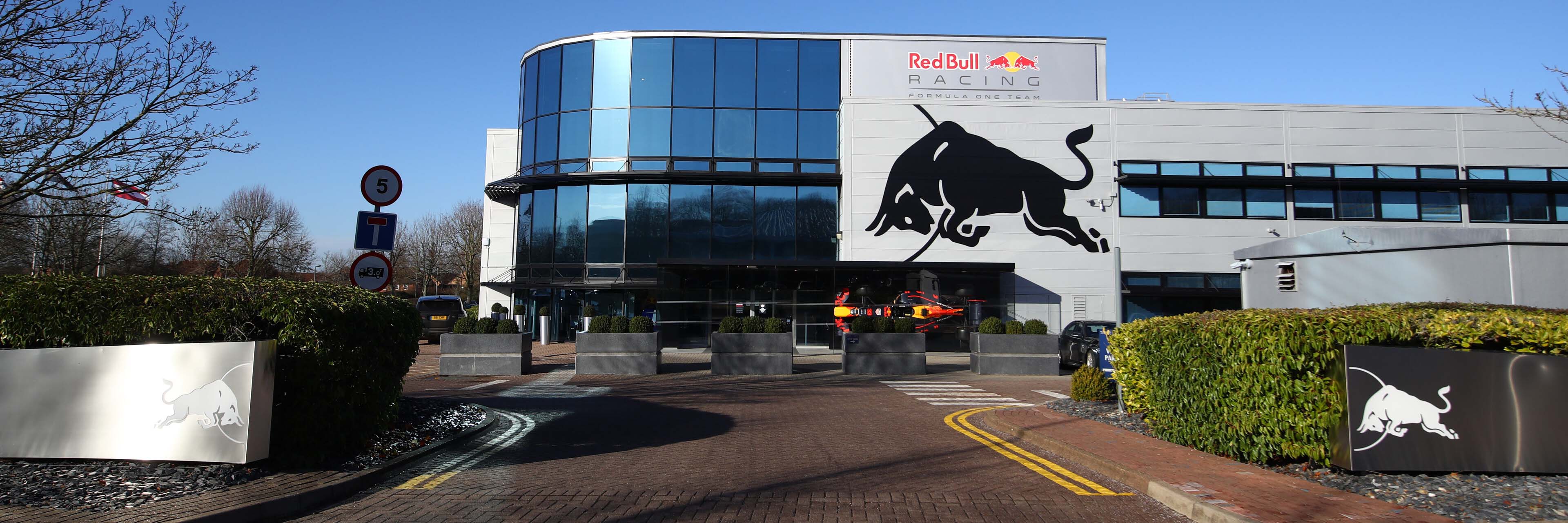 Red Bull Racing's F1 factory in Milton Keynes