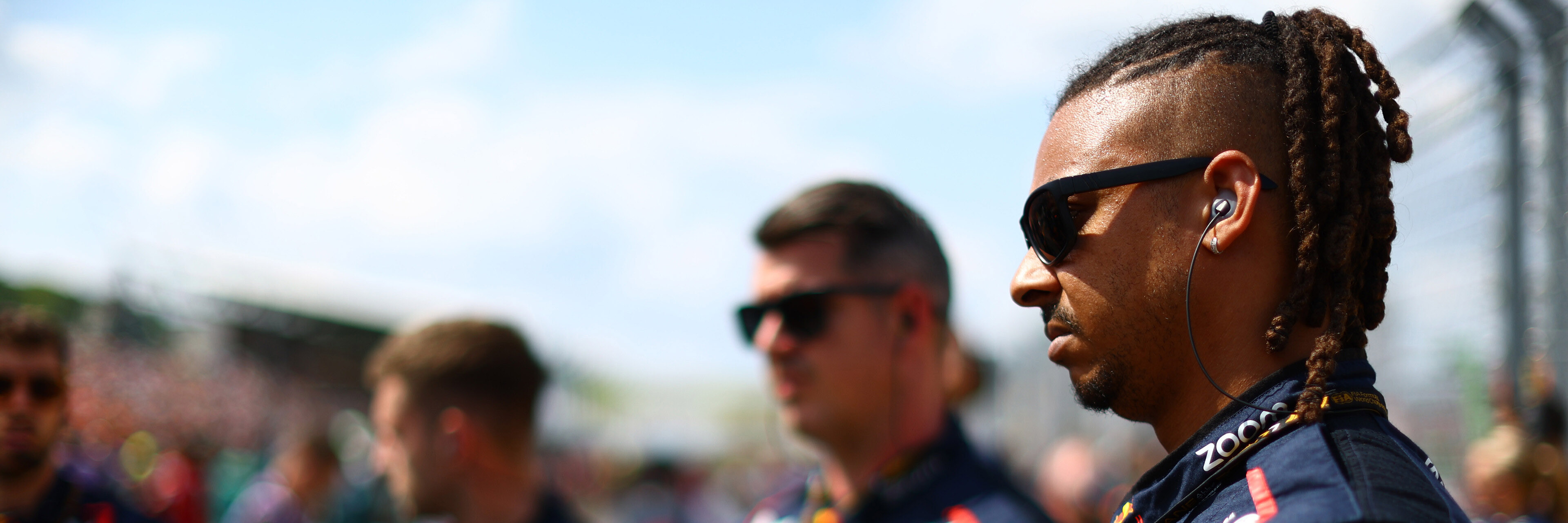 Red Bull Racing mechanic Calum Nicholas