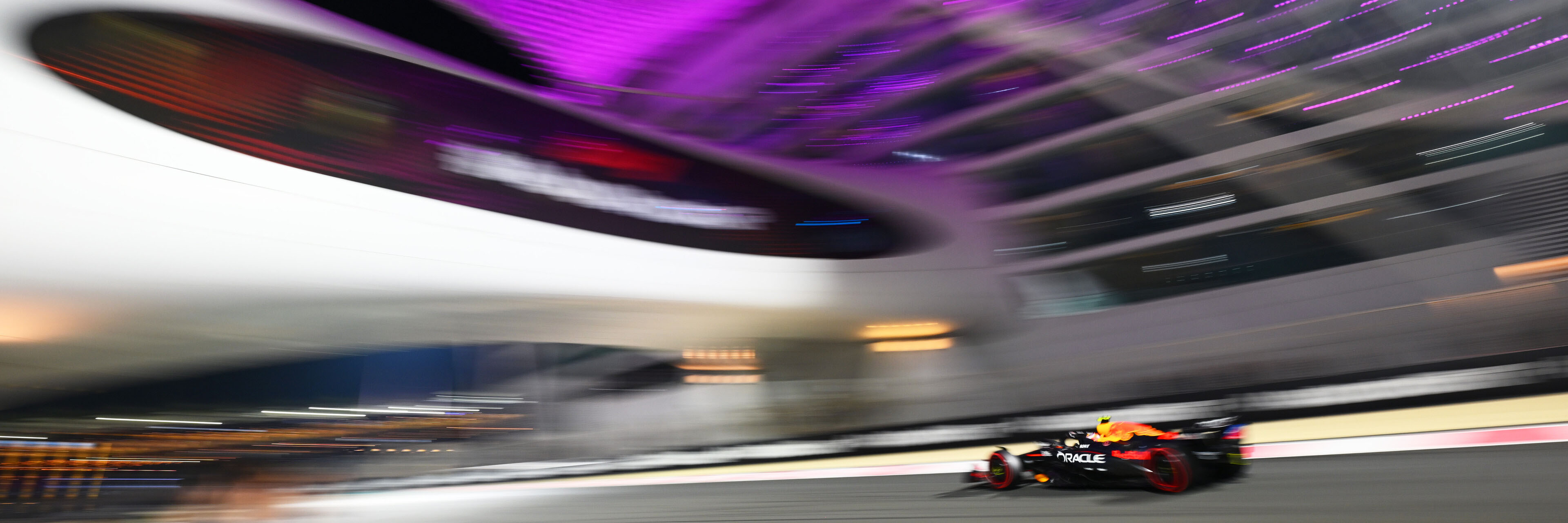 Max Verstappen on track in Abu Dhabi