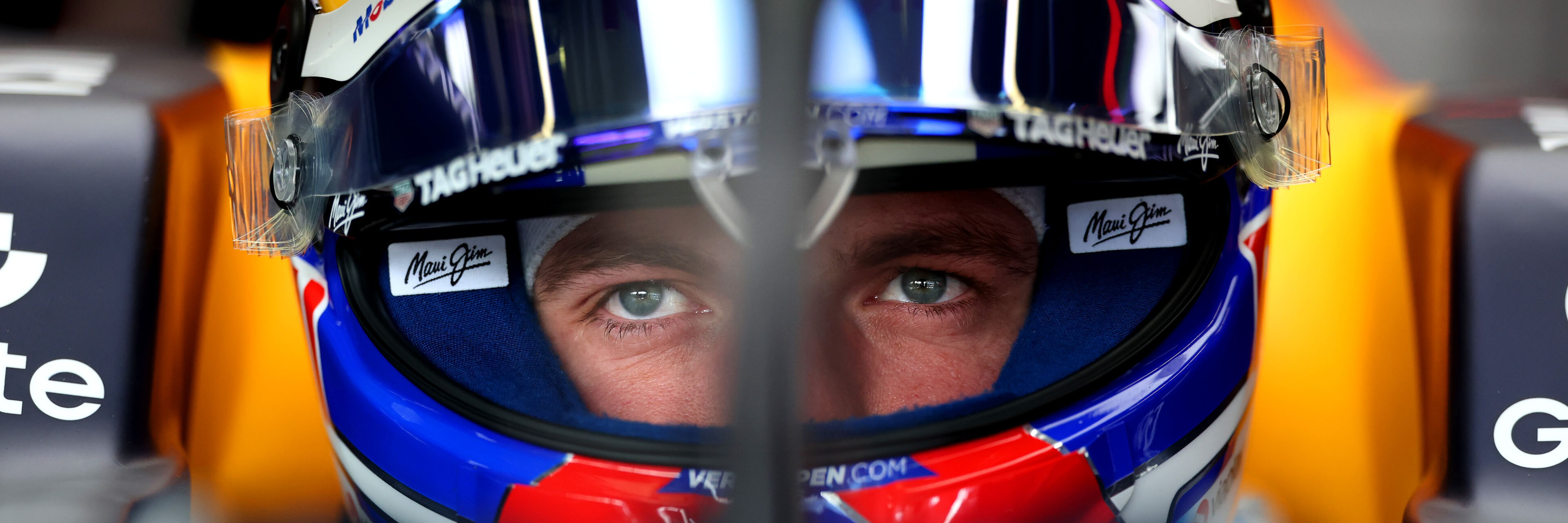 Max Verstappen preparing for an F1 session