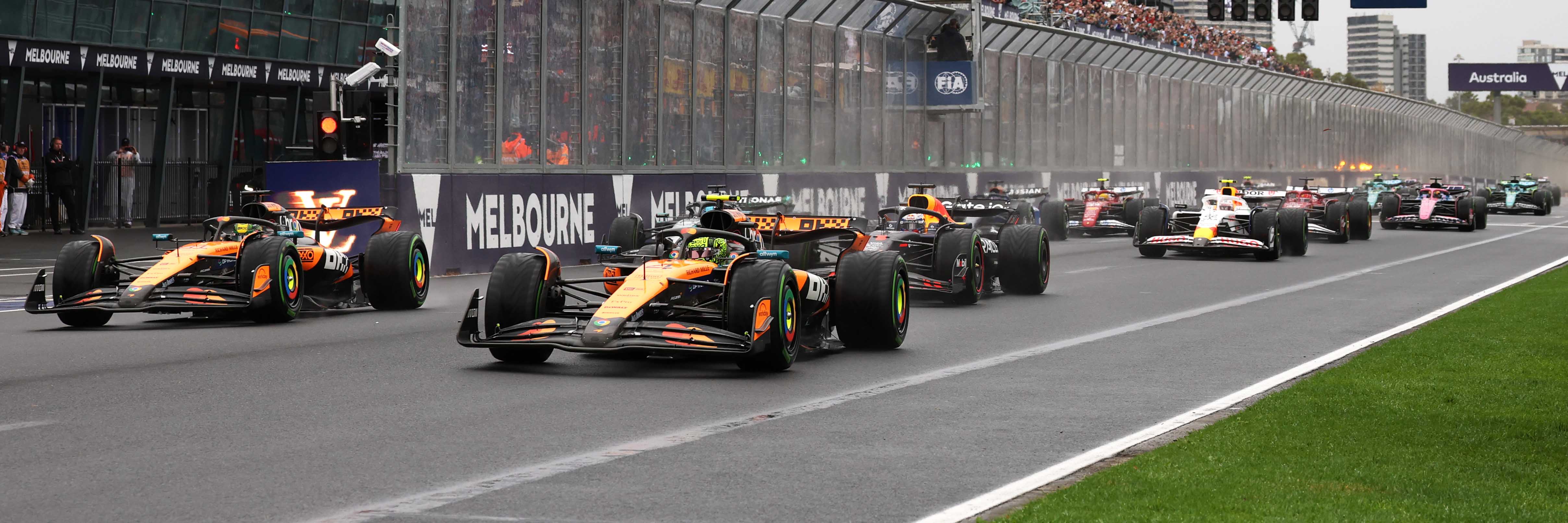 The F1 calendar season opener in Melbourne