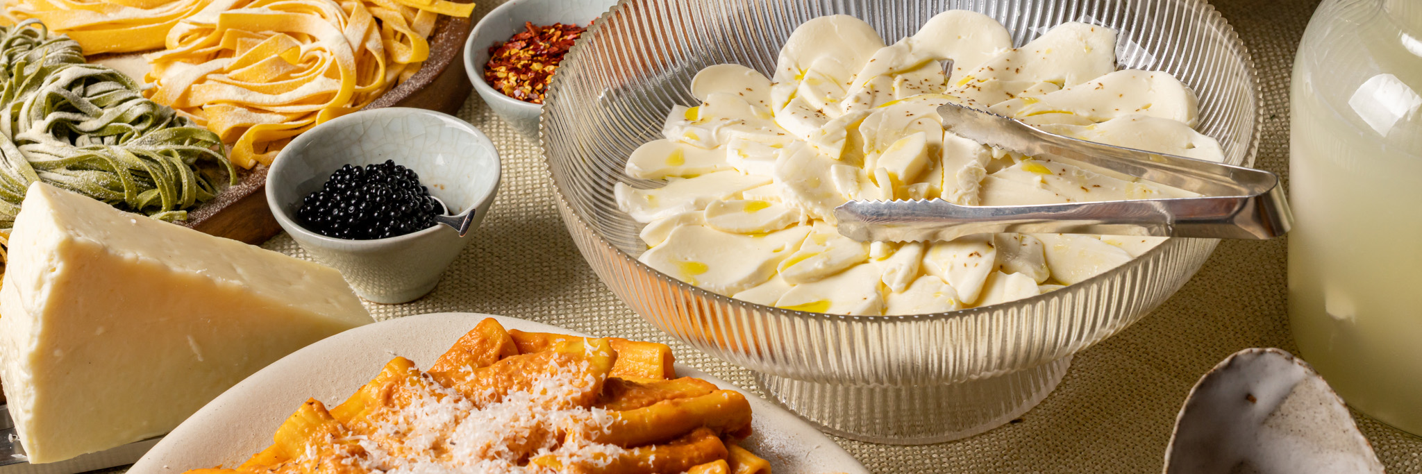 Silverstone's Fusion Lounge catering on display