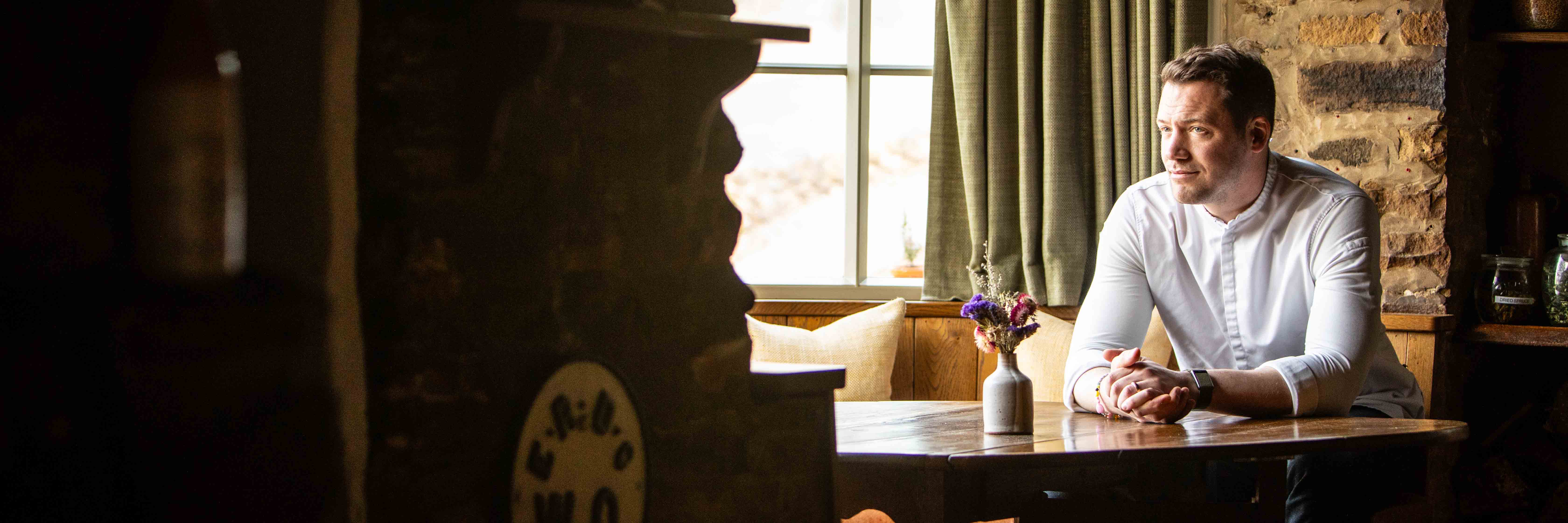 British Grand Prix hospitality chef Tommy Banks 