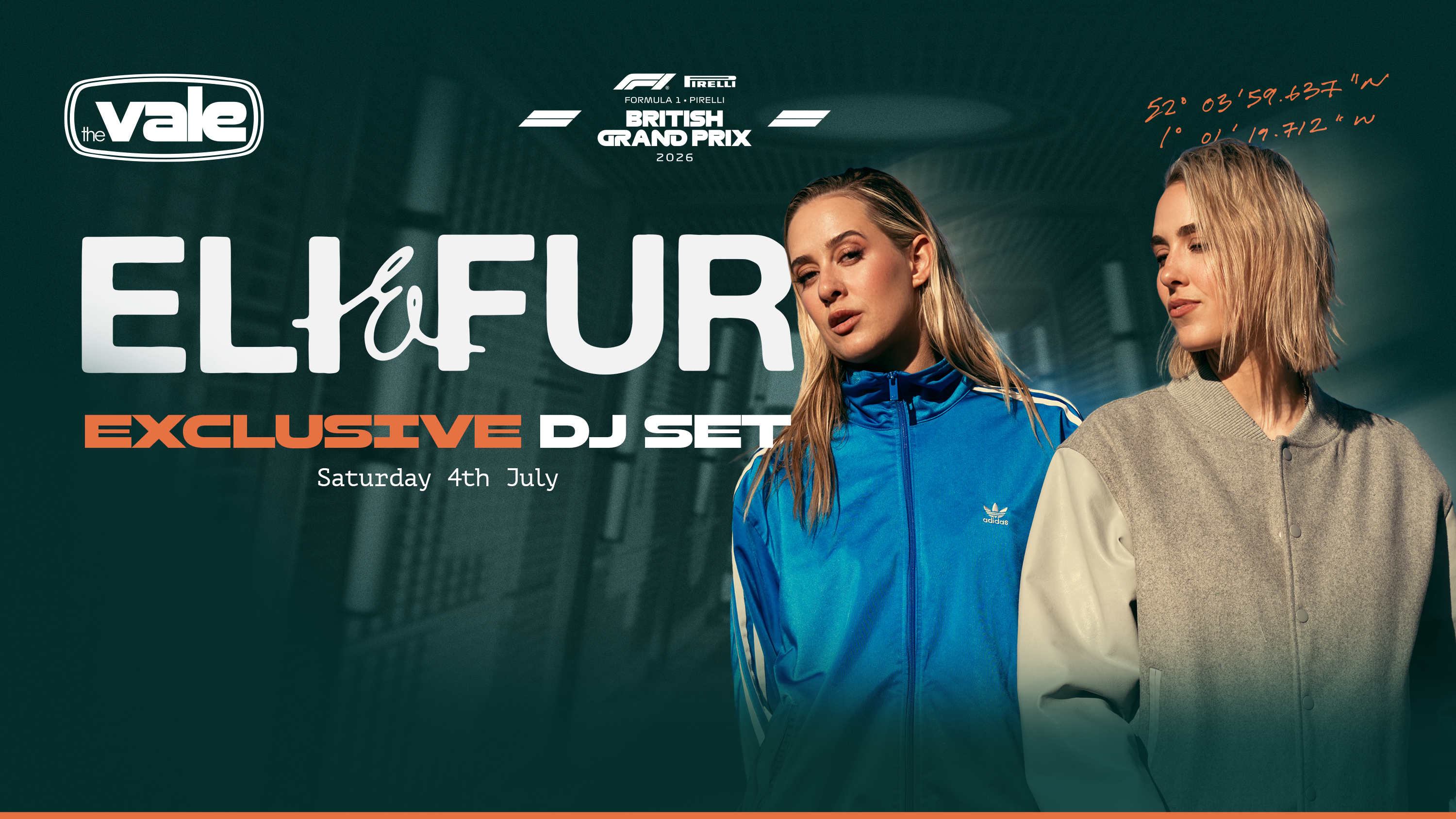 Eli & Fur at The Vale for British Grand Prix 2026