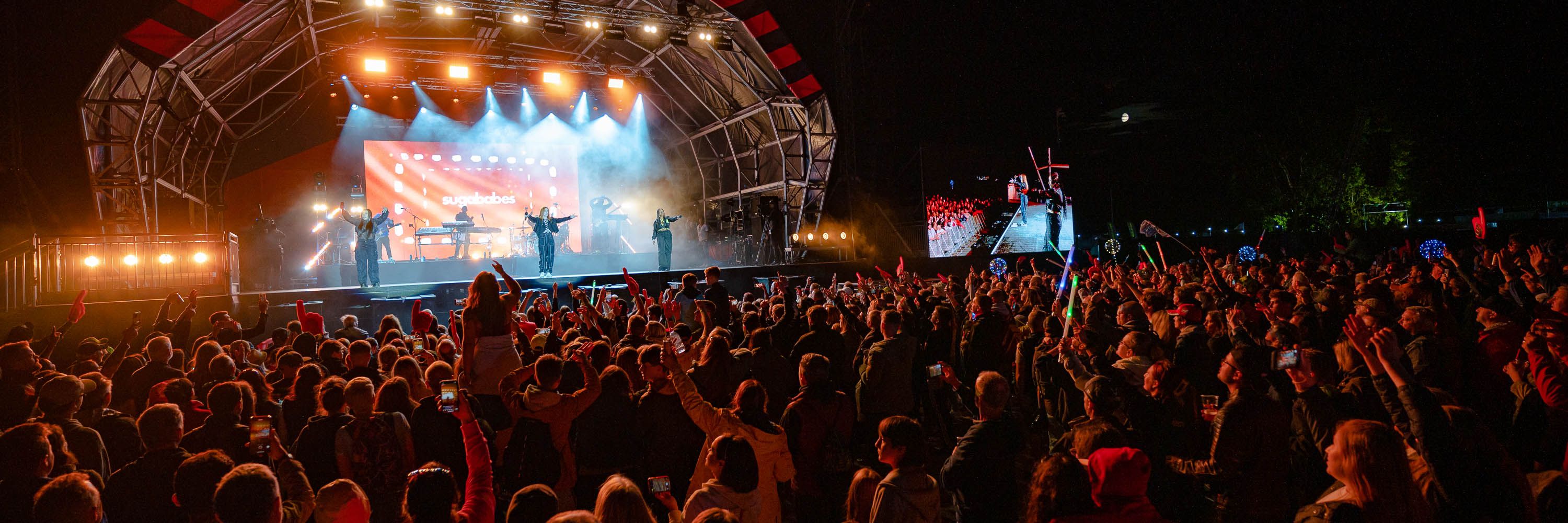 Silverstone Festival 2023 music acts on stage