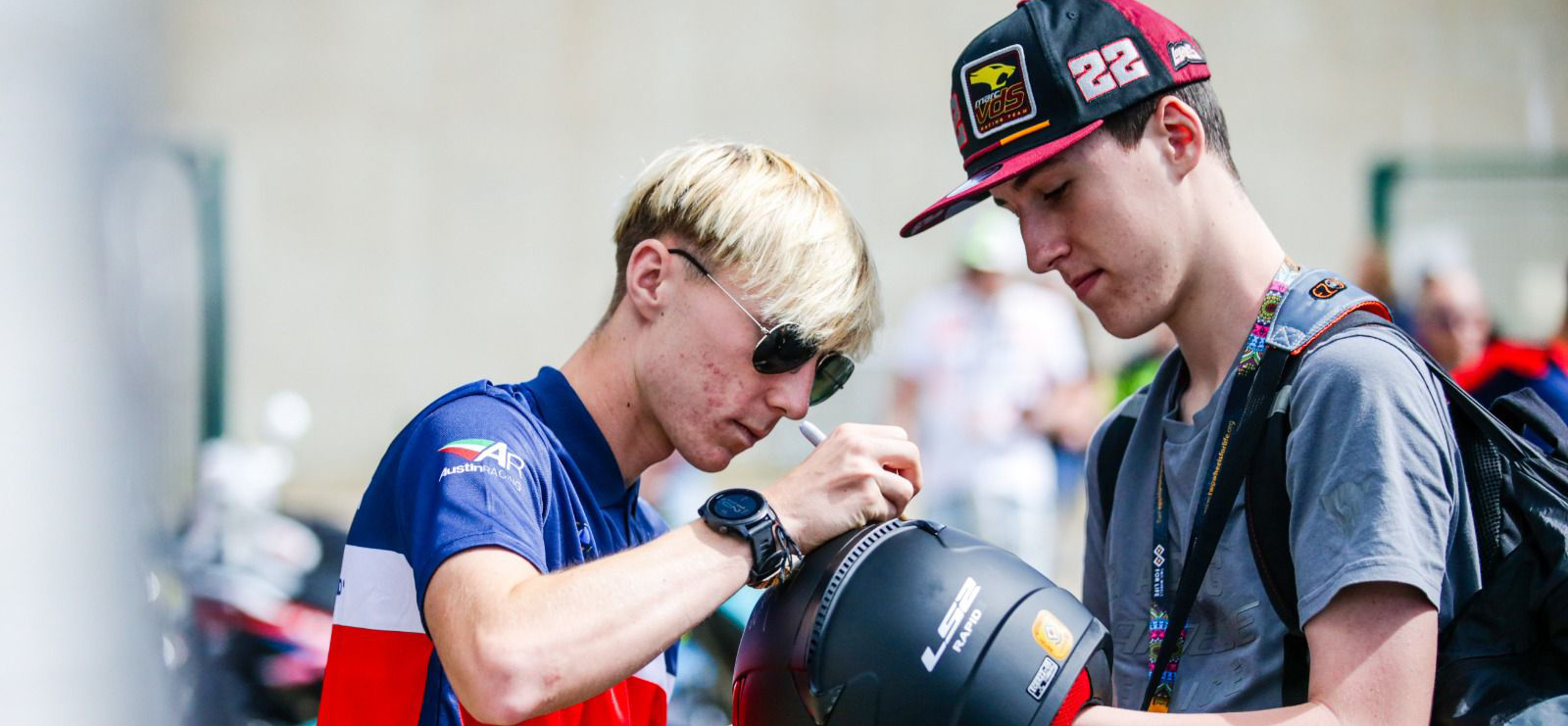 Moto3 rider Scott Ogden at Silverstone