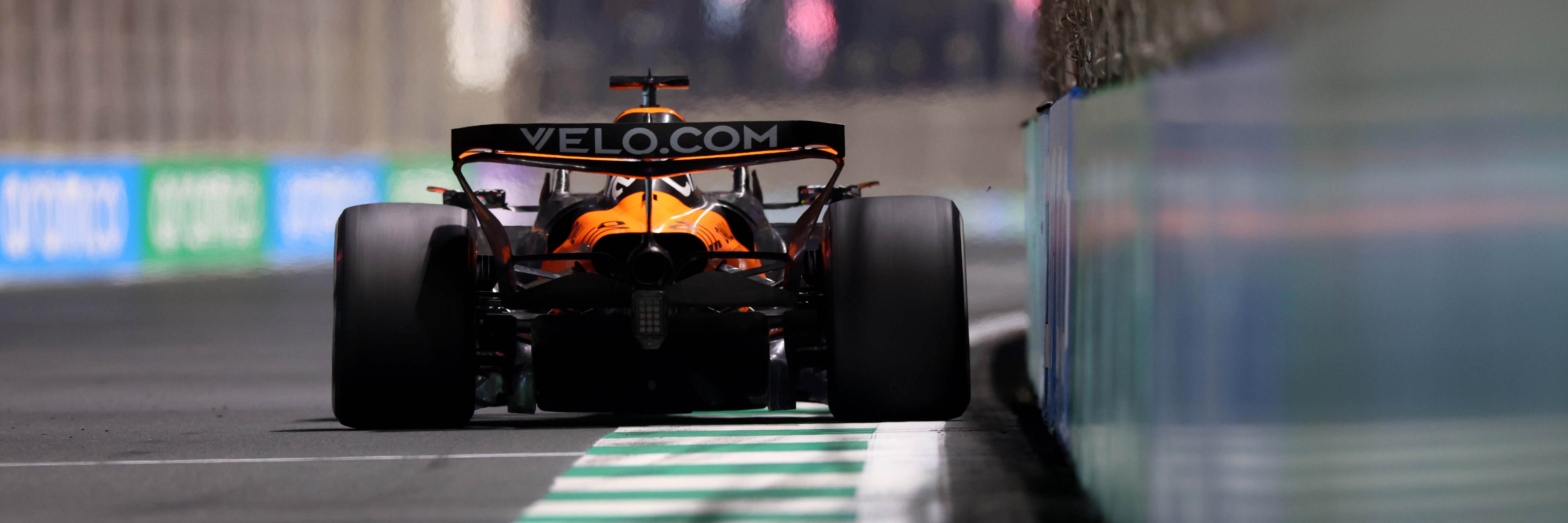 A 2025 McLaren F1 car