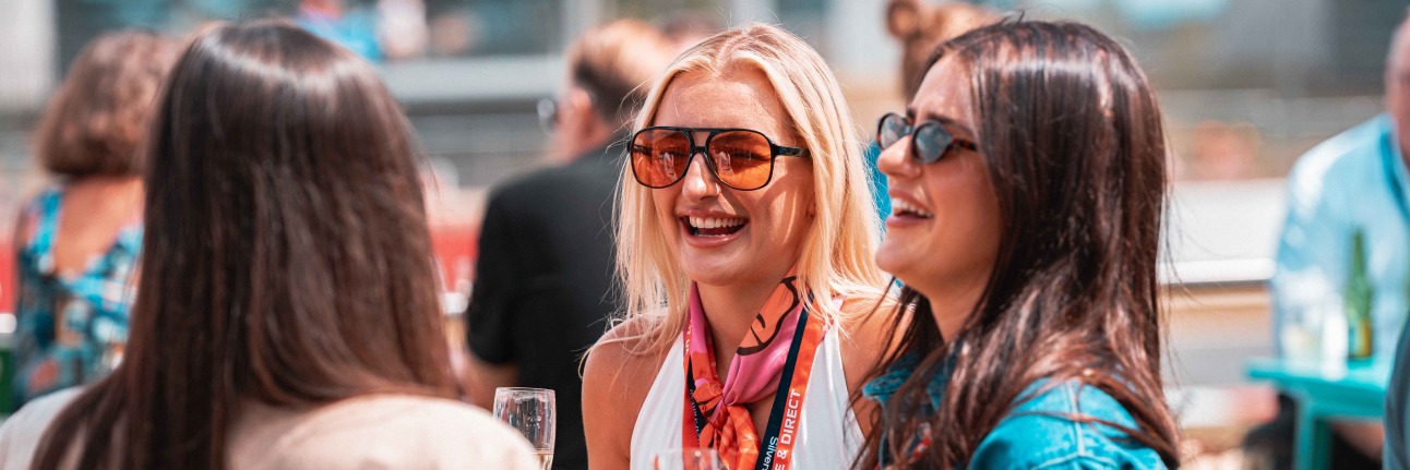 Silverstone hospitality guests at the British Grand Prix
