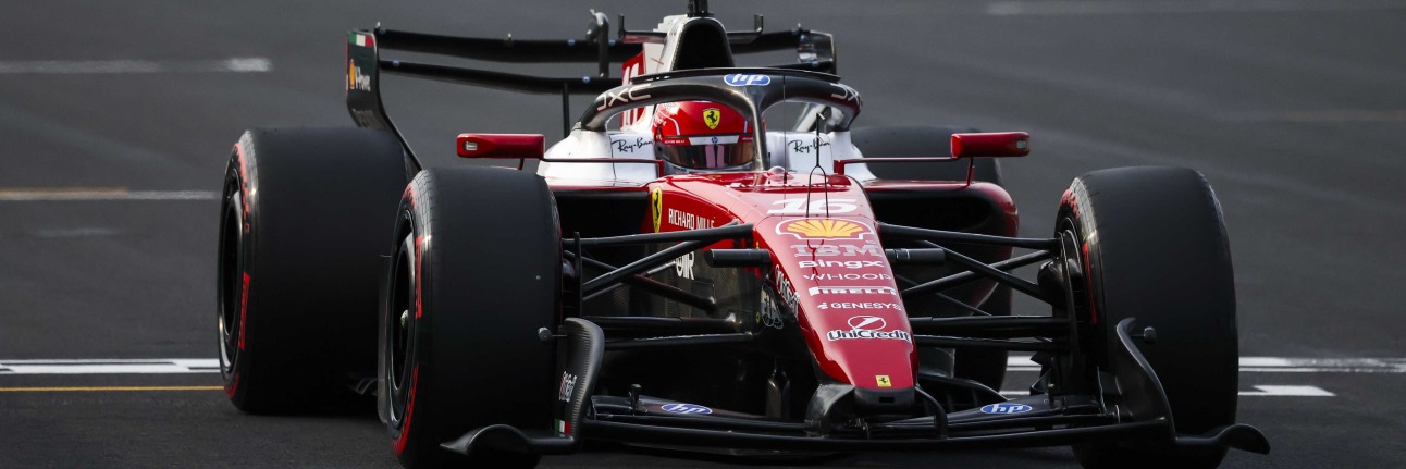 An F1 car using the new active aero system in 2026