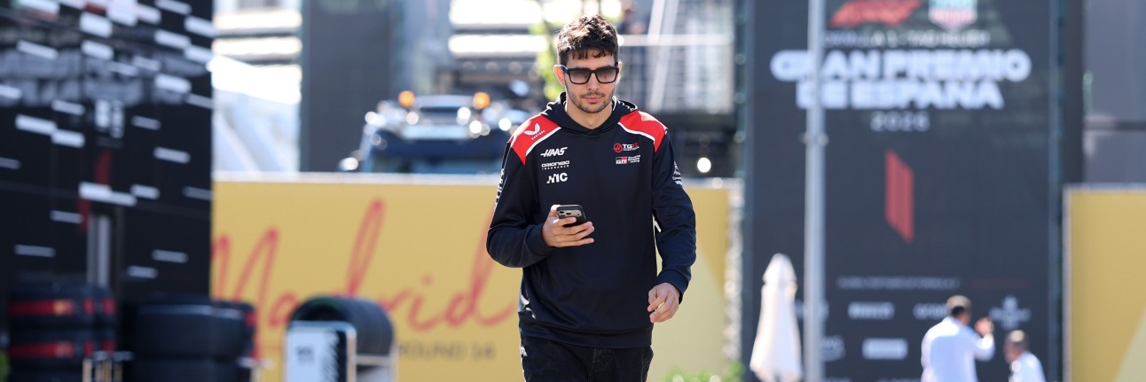 Esteban Ocon in the 2026 F1 paddock