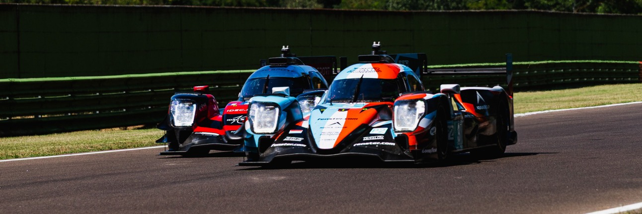 ELMS LMP2 cars racing before the return to Silverstone