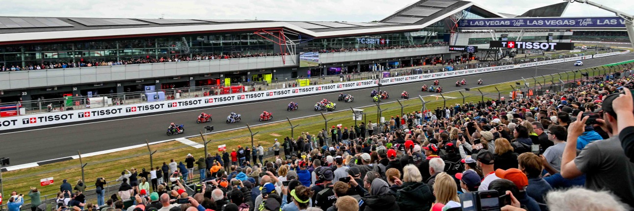 The British Grand Prix MotoGP at Silverstone