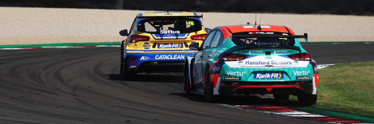 Ash Sutton and Tom Ingram fighting for the 2025 BTCC title