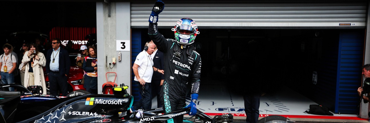 Kimi Antonelli after winning the 2026 Belgian Grand Prix