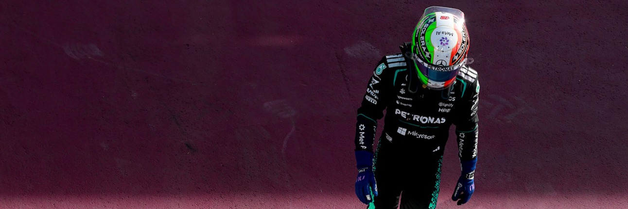 Kimi Antonelli walking through the 2026 F1 paddock
