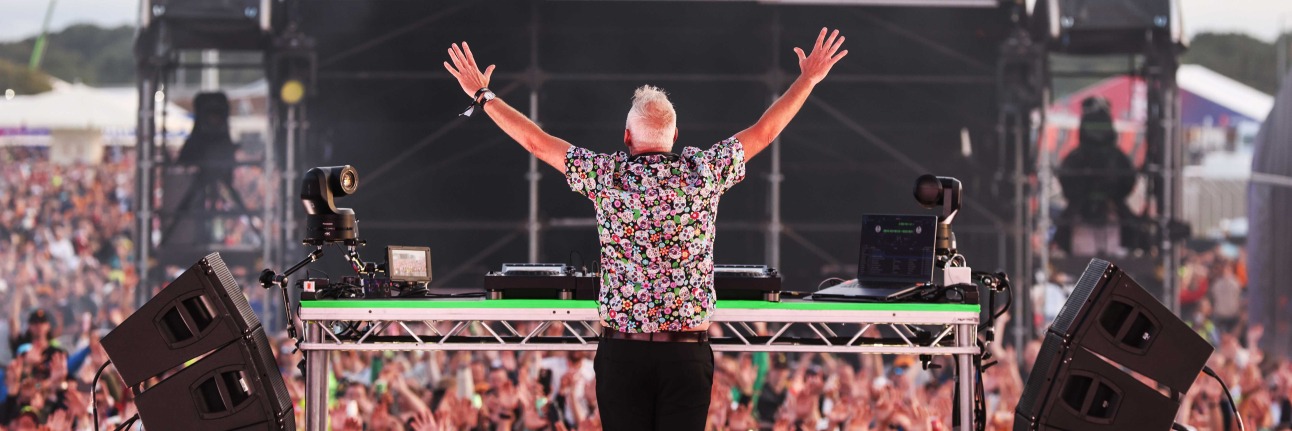 British Grand Prix music headliner in front of the Silverstone crowd
