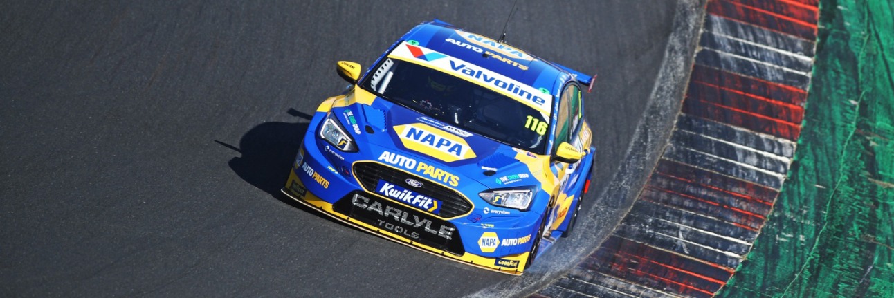 BTCC champion Ash Sutton in 2026 pre-season testing