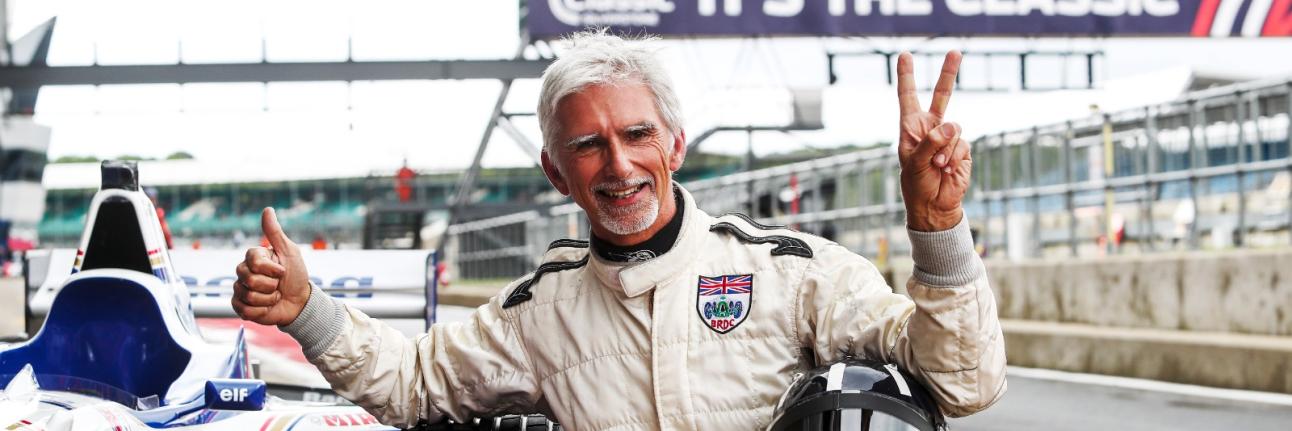 Damon Hill at the Classic