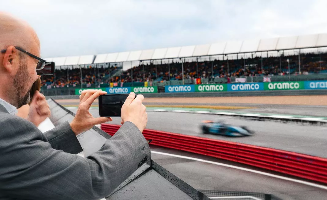 Hospitality at the British Grand Prix