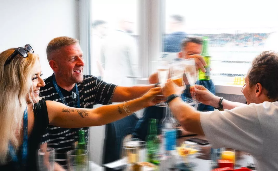 Hospitality at the British Grand Prix