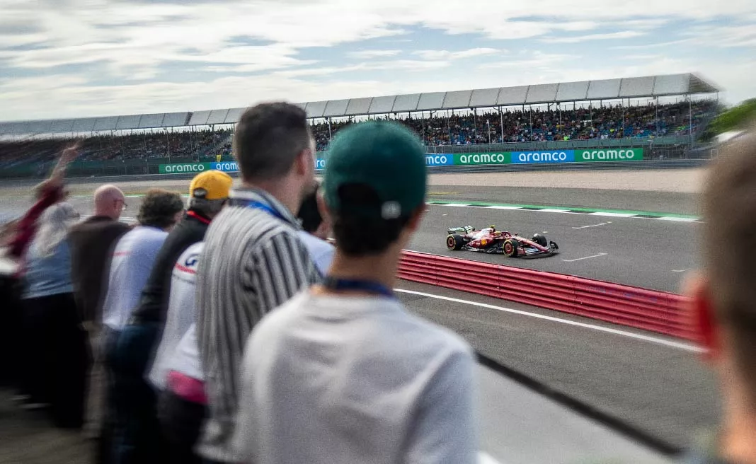 Hospitality at the British Grand Prix